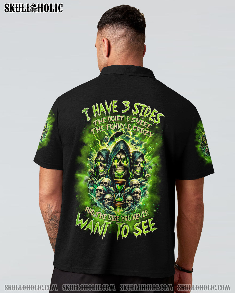 I HAVE 3 SIDES 3 SKULLS REAPER ALL OVER PRINT - TLNZ2612231