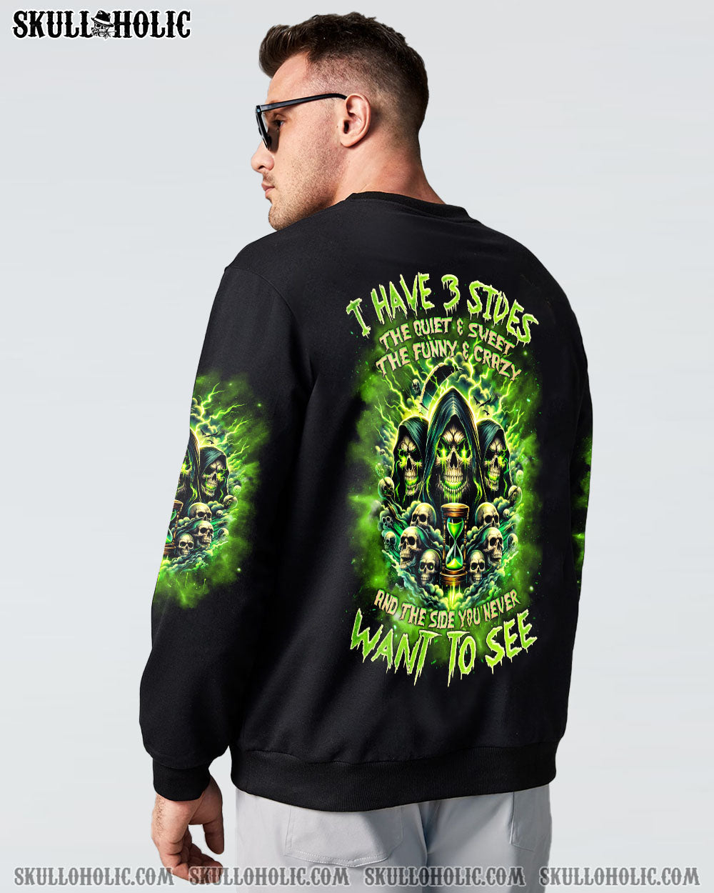 I HAVE 3 SIDES 3 SKULLS REAPER ALL OVER PRINT - TLNZ2612231