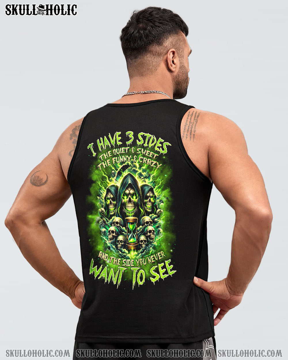 I HAVE 3 SIDES 3 SKULLS REAPER ALL OVER PRINT - TLNZ2612231