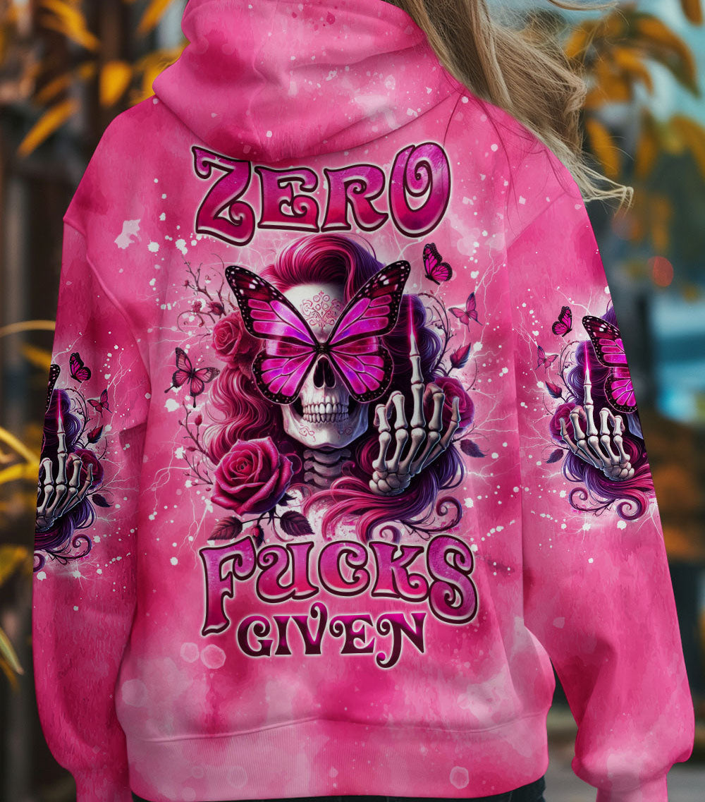ZERO F GIVEN SKULL MESSY BUN TIE DYE ALL OVER PRINT - TLNZ2702251