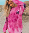 ZERO F GIVEN SKULL MESSY BUN TIE DYE ALL OVER PRINT - TLNZ2702251