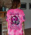 ZERO F GIVEN SKULL MESSY BUN TIE DYE ALL OVER PRINT - TLNZ2702251