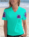 DON'T TRY TO FIGURE ME OUT SKULL LADY ALL OVER PRINT    - TLNZ2703251