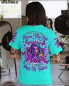 DON'T TRY TO FIGURE ME OUT SKULL LADY ALL OVER PRINT    - TLNZ2703251