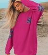 HOW HEARTLESS I CAN BE TATTOO SKULL MESSY BUN ALL OVER PRINT - TLNZ2802252