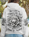 DON'T TRY TO FIGURE ME OUT SKULL ROSE  ALL OVER PRINT   - TLNZ2803253