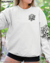 DON'T TRY TO FIGURE ME OUT SKULL ROSE  ALL OVER PRINT   - TLNZ2803253