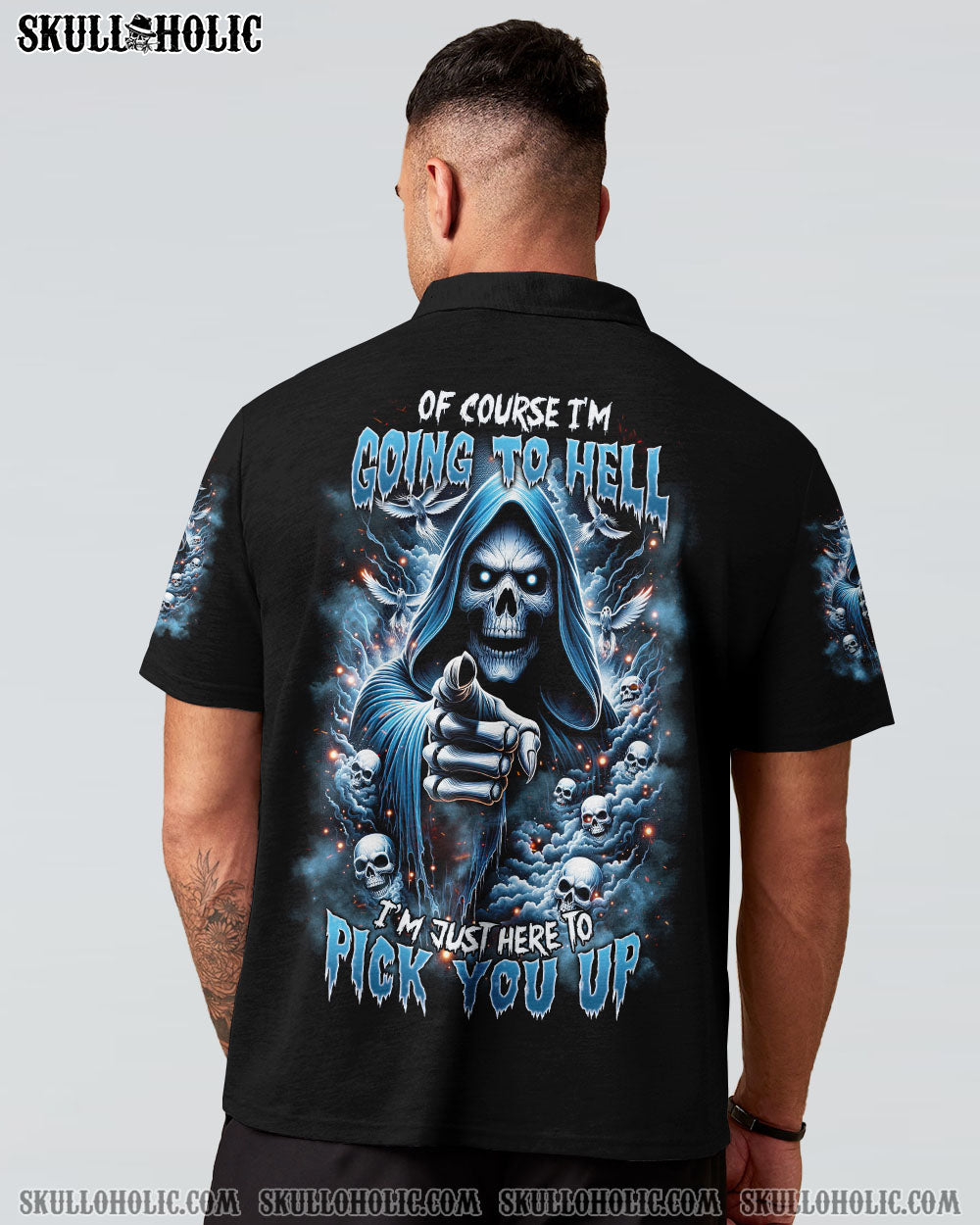 OF COURSE I'M GOING TO HELL ALL OVER PRINT - TLNZ2810231