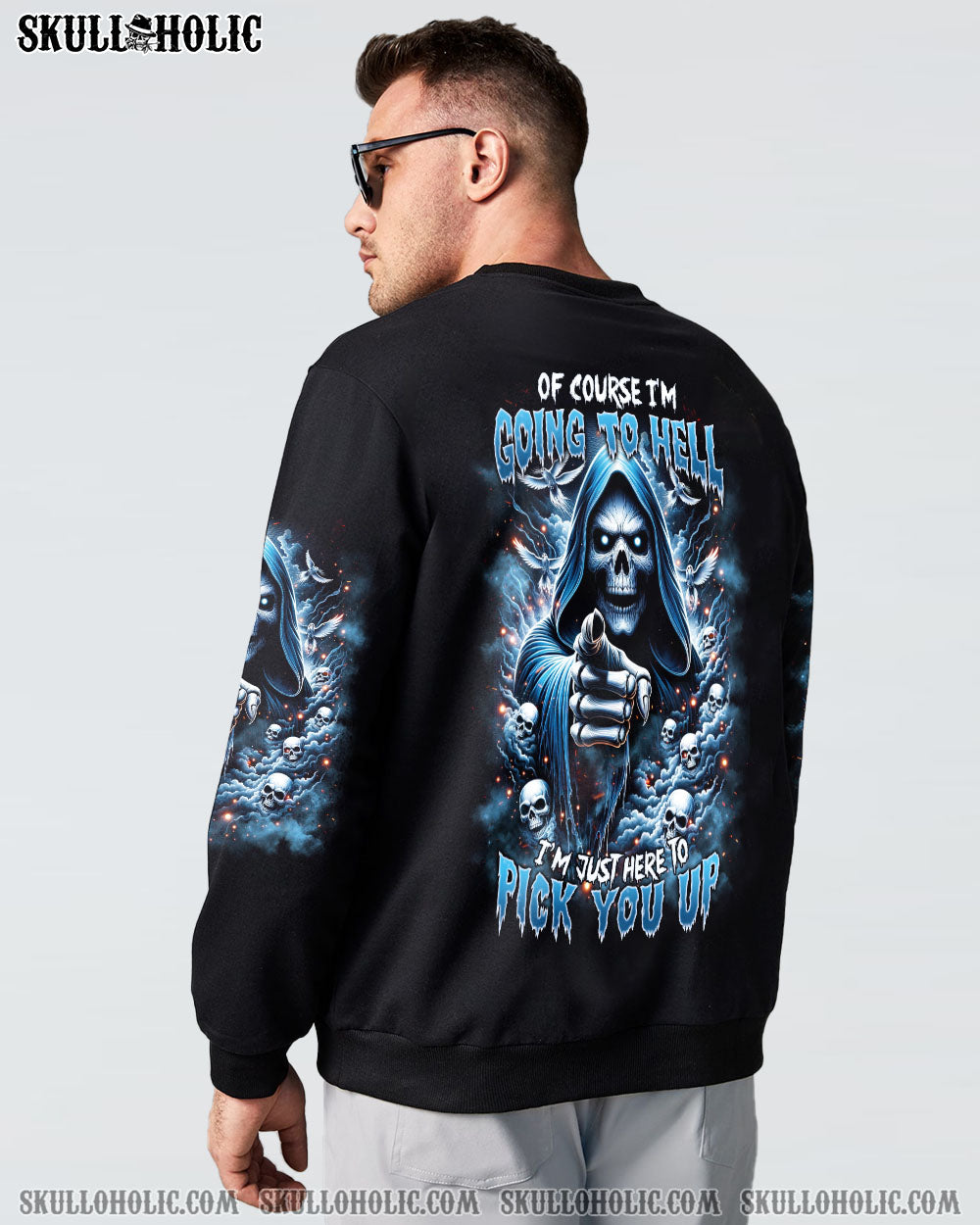 OF COURSE I'M GOING TO HELL ALL OVER PRINT - TLNZ2810231