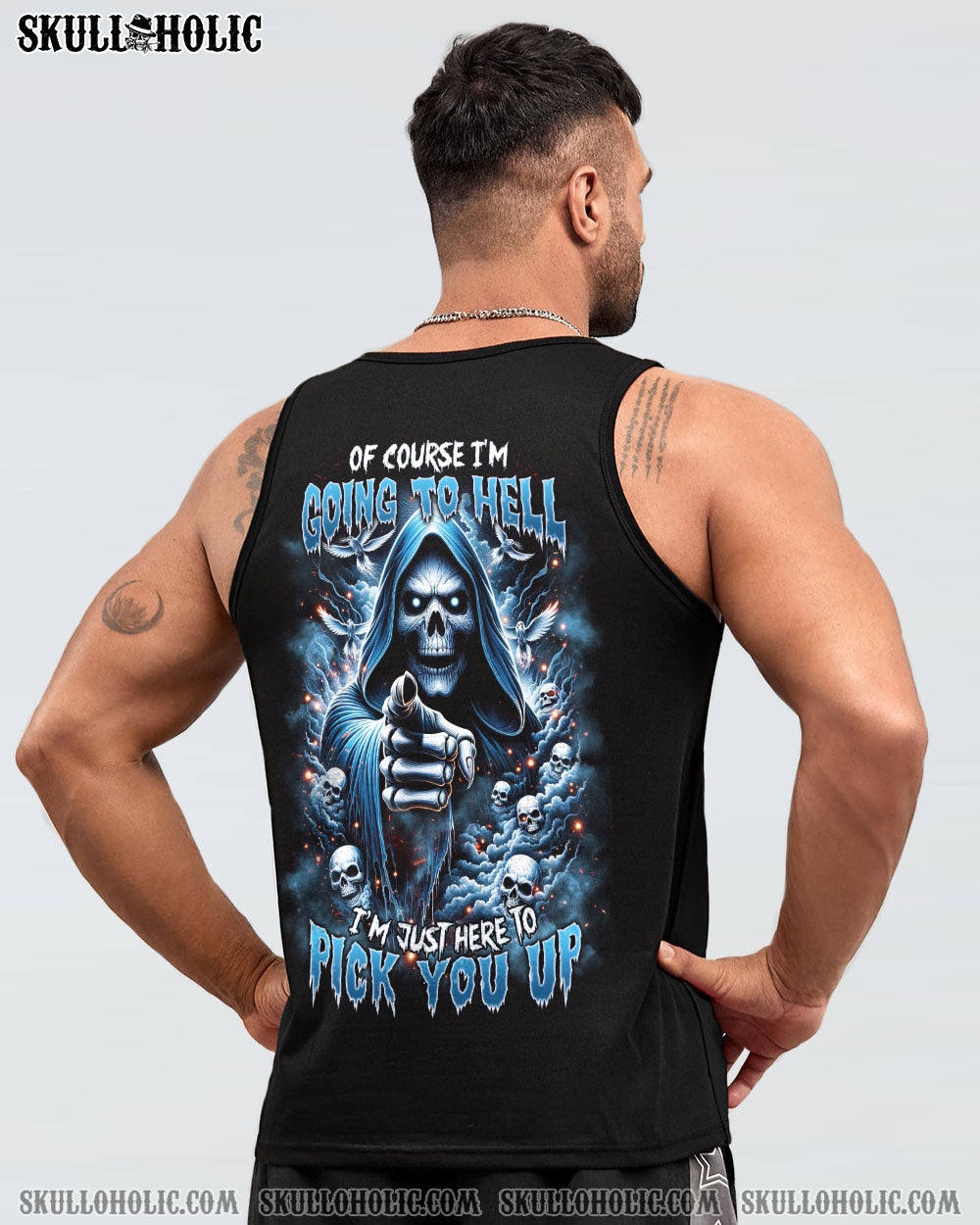 OF COURSE I'M GOING TO HELL ALL OVER PRINT - TLNZ2810231