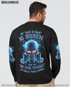 MY GIVE A F IS BROKEN MAD SKULL ALL OVER PRINT - TLNZ2909233