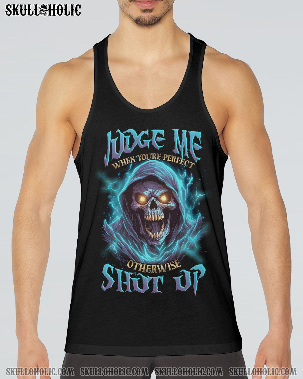 JUDGE ME WHEN MAD REAPER SKULL ALL OVER PRINT - TLNZ3005231