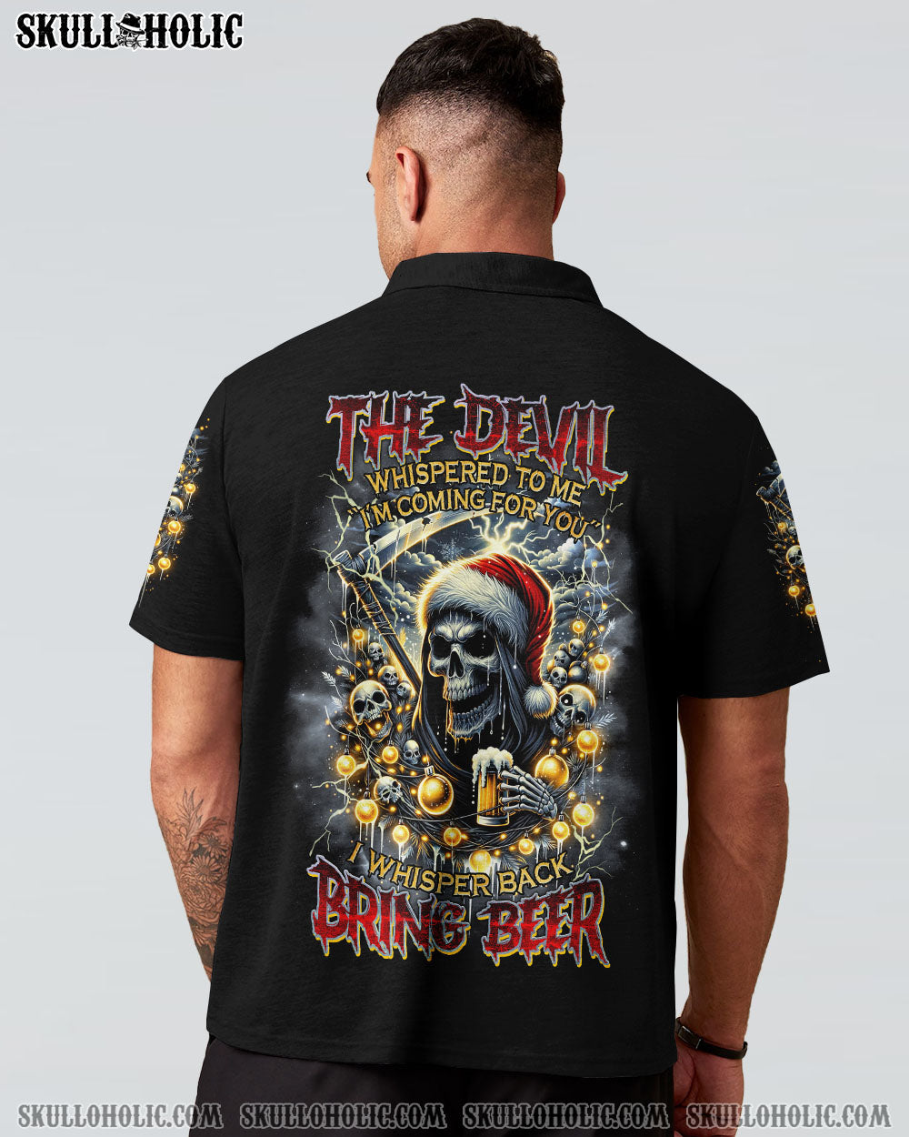 BRING BEER REAPER CHRISTMAS ALL OVER PRINT - TLNZ3010232