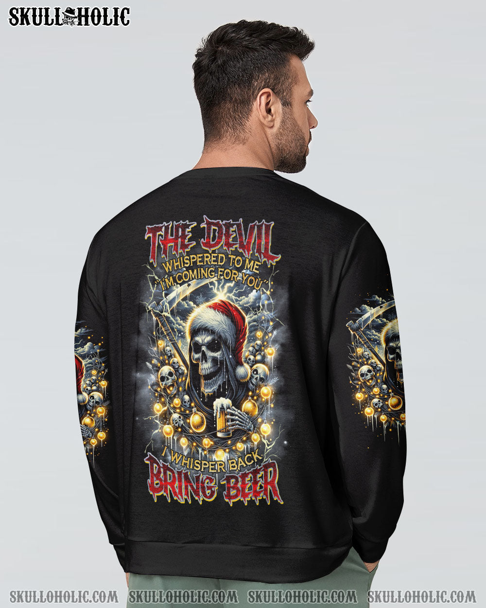 BRING BEER REAPER CHRISTMAS ALL OVER PRINT - TLNZ3010232