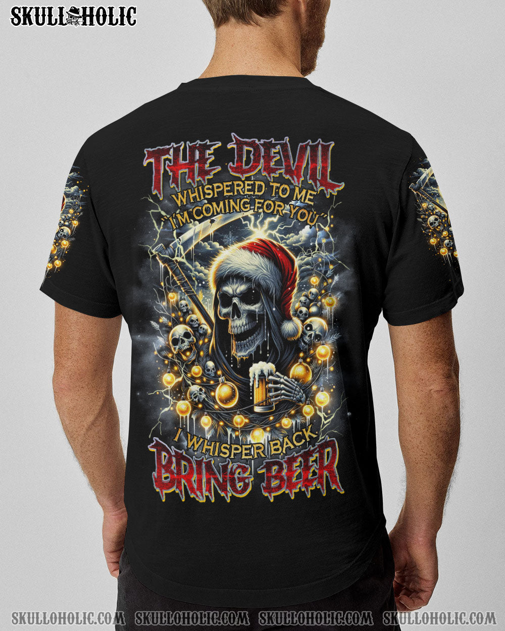 BRING BEER REAPER CHRISTMAS ALL OVER PRINT - TLNZ3010232