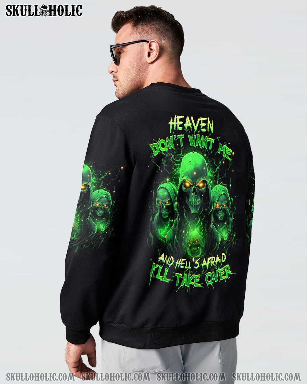 HEAVEN DON'T WANT ME ALL OVER PRINT - TLTR0210232