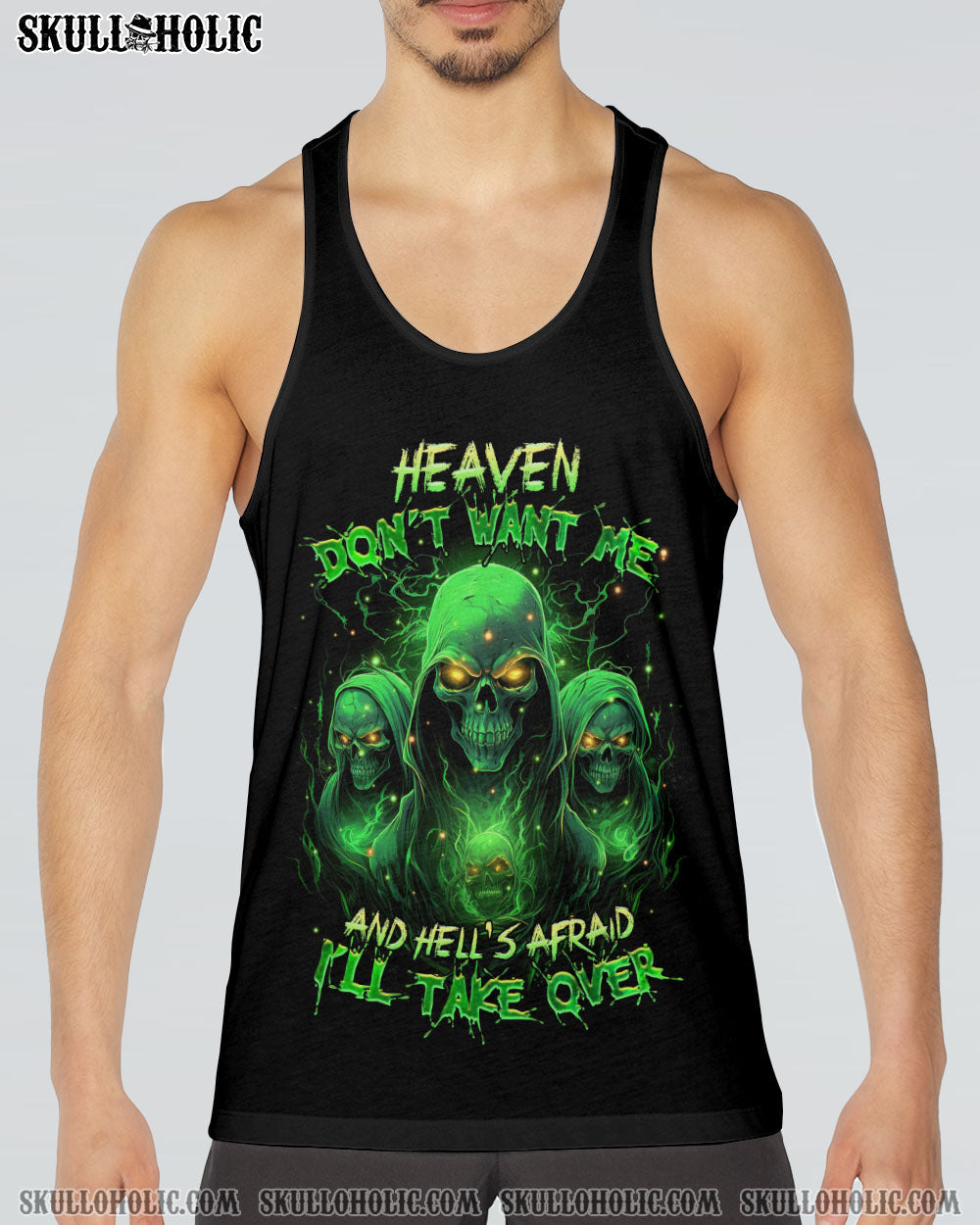 HEAVEN DON'T WANT ME ALL OVER PRINT - TLTR0210232