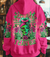 HOW HEARTLESS I CAN BE TATTOO SKULL MESSY BUN ALL OVER PRINT - TLTR0303251