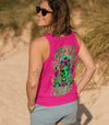 HOW HEARTLESS I CAN BE TATTOO SKULL MESSY BUN ALL OVER PRINT - TLTR0303251