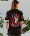 YES I'M A B BUT NOT YOURS SUGAR SKULL ALL OVER PRINT - TLTR0403251