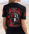 YES I'M A B BUT NOT YOURS SUGAR SKULL ALL OVER PRINT - TLTR0403251