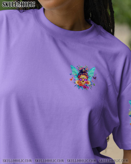 KARMA FAIRY SKULL MESSY BUN ALL OVER PRINT - TLTR0404252