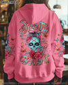 YES I'M PRETTY SKULL MESSY BUN  ALL OVER PRINT - TLTR0605252