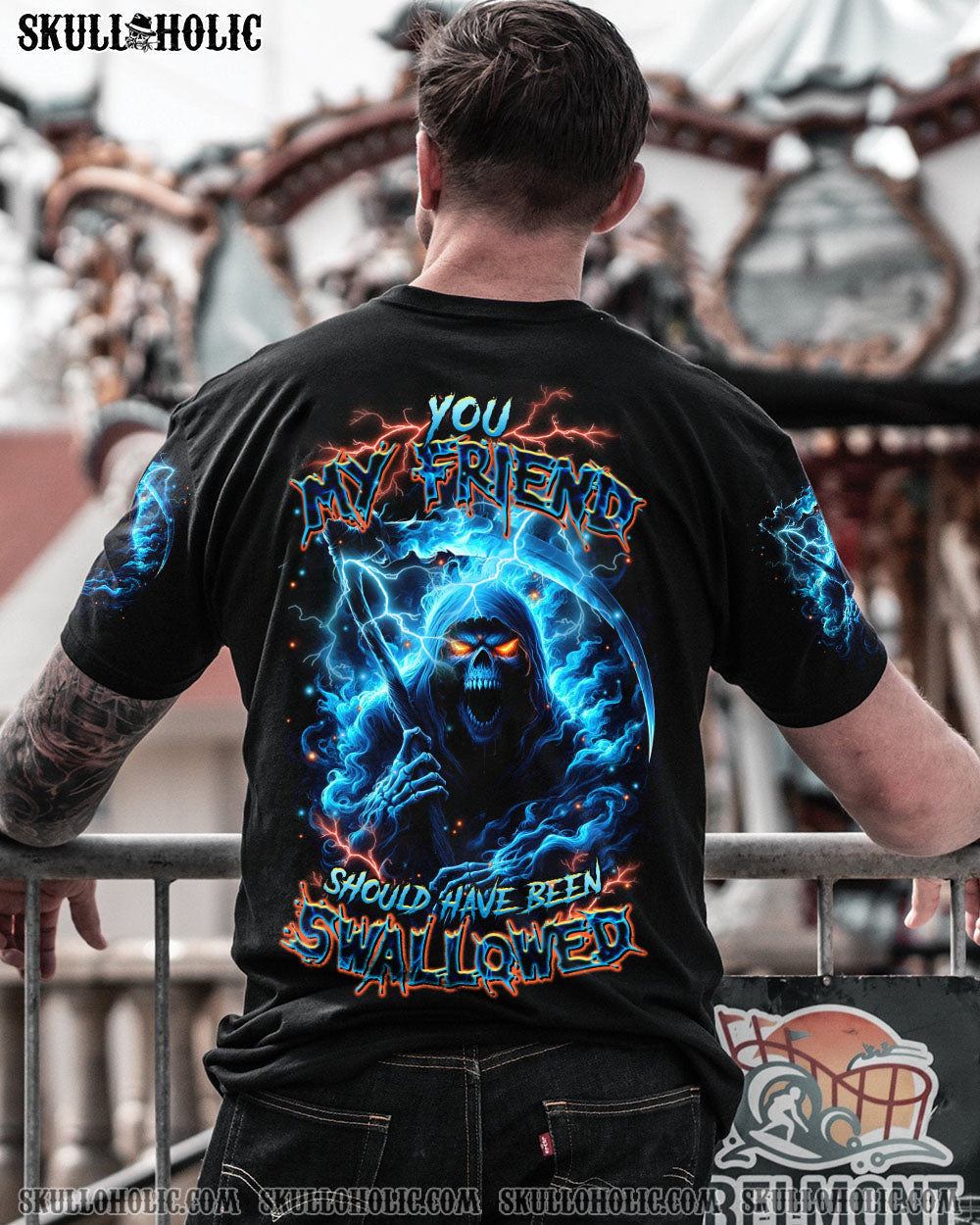YOU MY FRIEND SMOKE REAPER ALL OVER PRINT - TLTR0711233