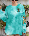 I DO WHAT I WANT MESSY BUN SKULL ALL OVER PRINT  - TLTR0805252