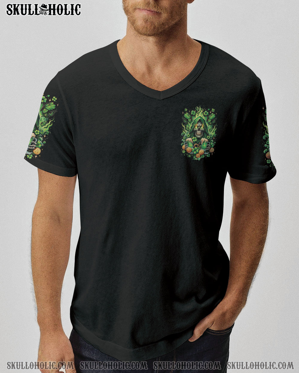 THE DEVIL WHISPERED BEER REAPER PATRICK'S DAY ALL OVER PRINT - TLTR0901245