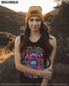 IT'S GOING TO BE ONE OF THOSE DAYS MESSY BUN SKULL ALL OVER PRINT   - TLTR1004251