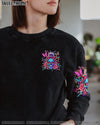 IT'S GOING TO BE ONE OF THOSE DAYS MESSY BUN SKULL ALL OVER PRINT   - TLTR1004251