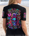 IT'S GOING TO BE ONE OF THOSE DAYS MESSY BUN SKULL ALL OVER PRINT   - TLTR1004251