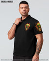 I CAN'T GO TO HELL SKULL FLAMING ALL OVER PRINT - TLTR1008233