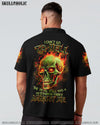 I CAN'T GO TO HELL SKULL FLAMING ALL OVER PRINT - TLTR1008233