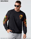 I CAN'T GO TO HELL SKULL FLAMING ALL OVER PRINT - TLTR1008233