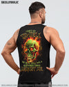 I CAN'T GO TO HELL SKULL FLAMING ALL OVER PRINT - TLTR1008233