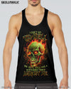 I CAN'T GO TO HELL SKULL FLAMING ALL OVER PRINT - TLTR1008233