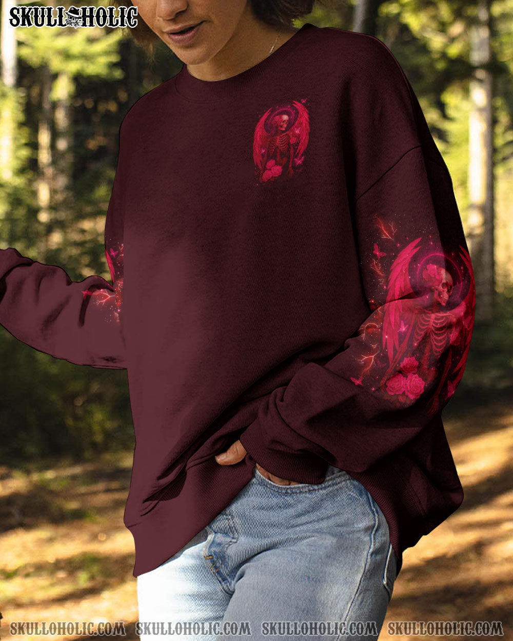 I AM THE STORM SKELETON WINGS ALL OVER PRINT   - TLTR1204252