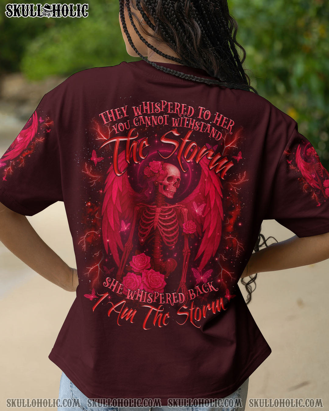 I AM THE STORM SKELETON WINGS ALL OVER PRINT   - TLTR1204252