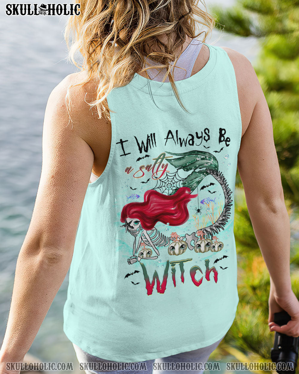 SALTY WITCH MERMAID HALLOWEEN ALL OVER PRINT - TLTR1408231