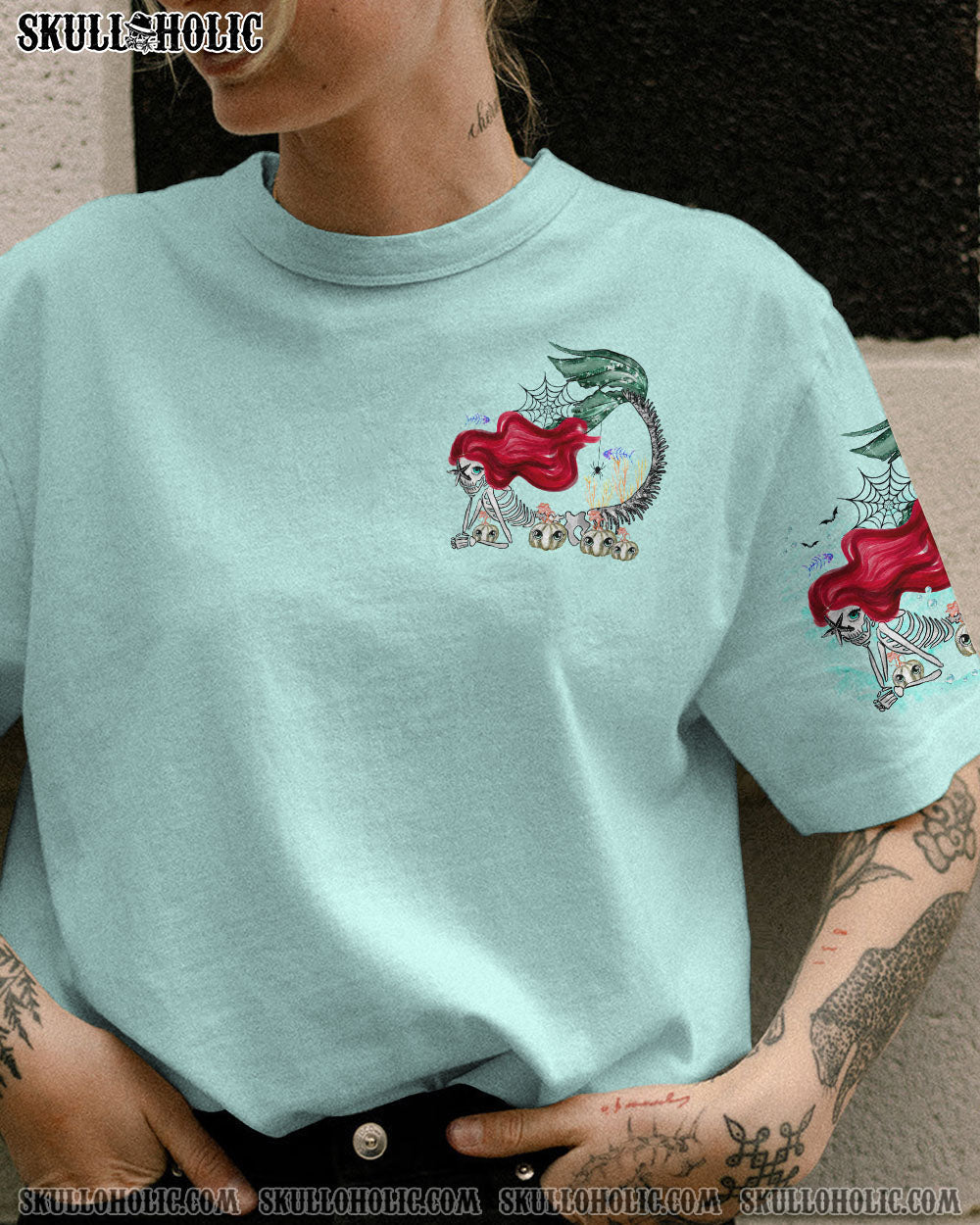 SALTY WITCH MERMAID HALLOWEEN ALL OVER PRINT - TLTR1408231