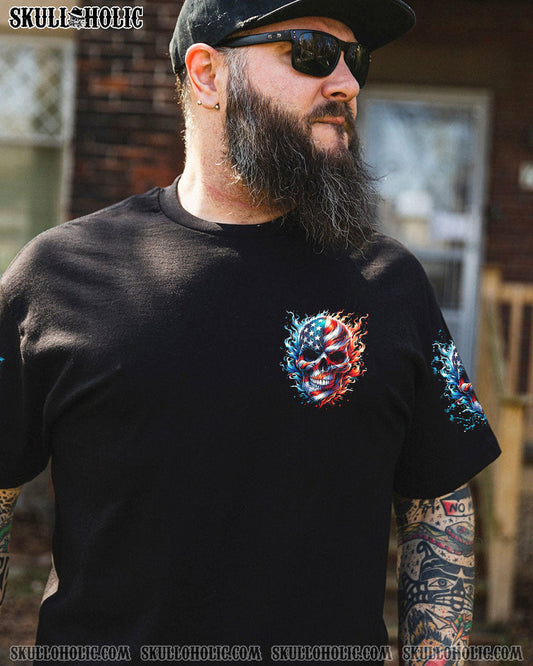 IF THIS FLAG OFFENDS YOU I'LL HELP YOU PACK SKULL ALL OVER PRINT - TLTR1504251