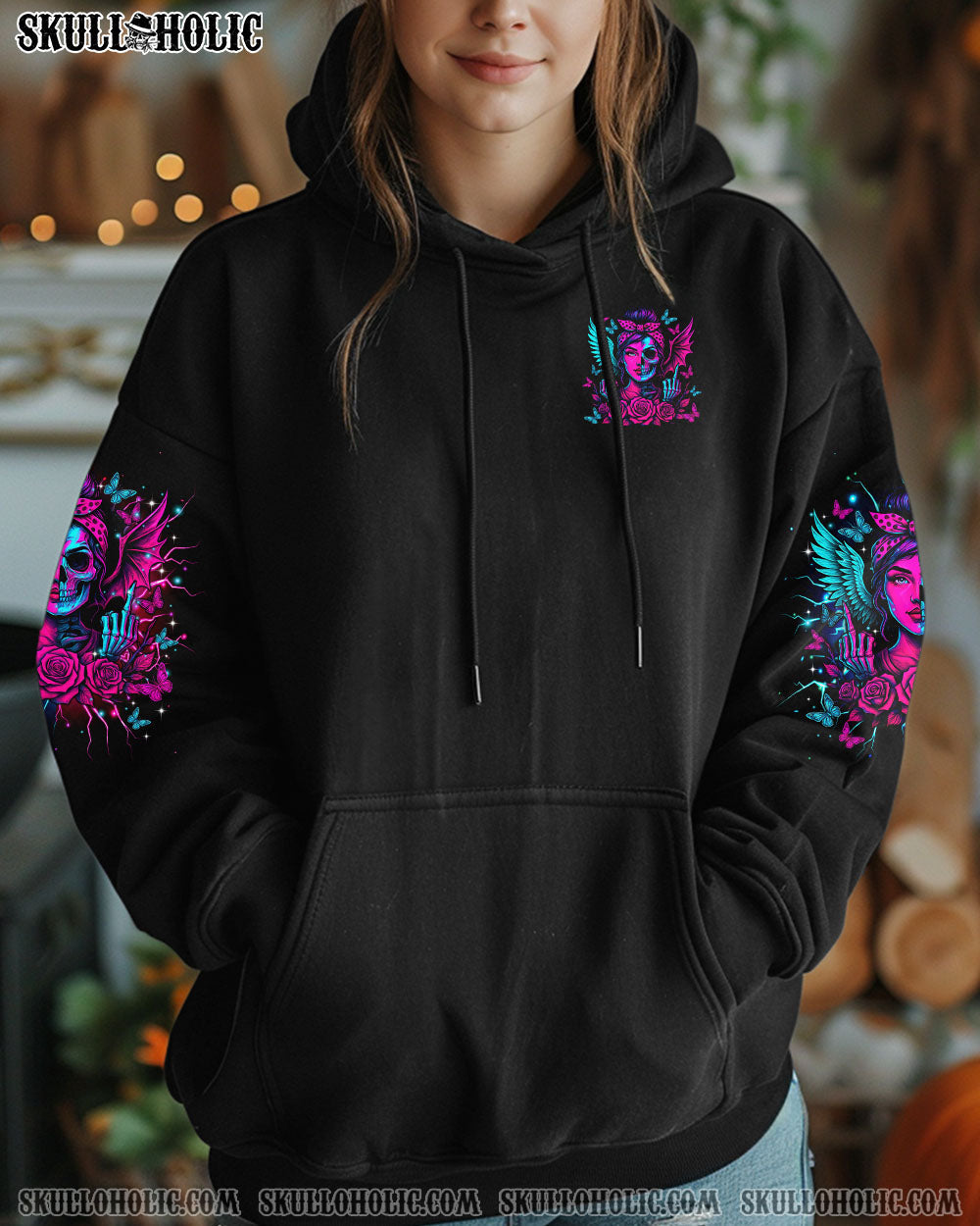 YES I'M PRETTY SKULL ALL OVER PRINT - TLTR1604252