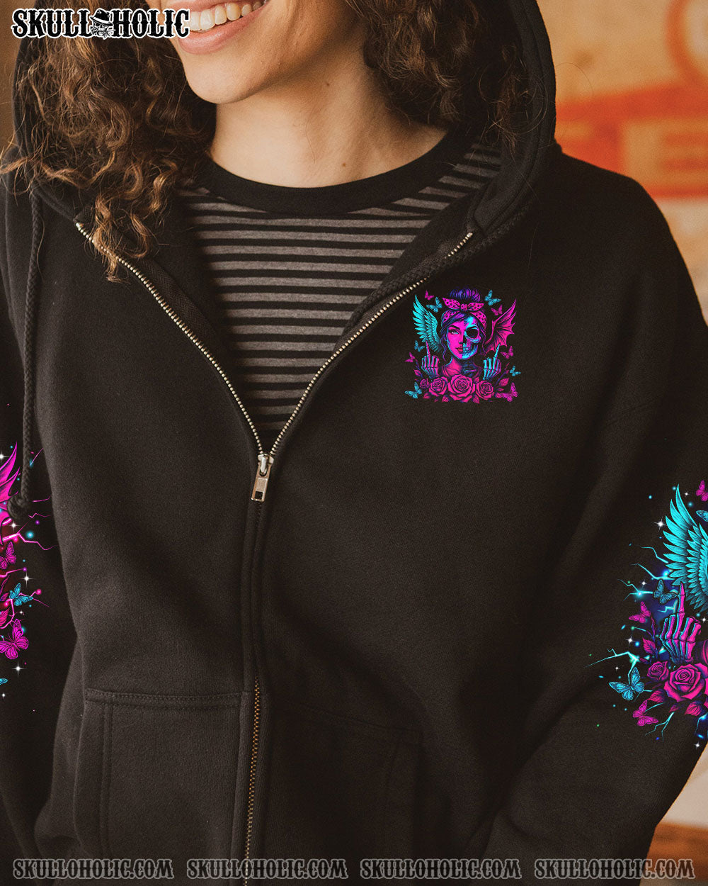 YES I'M PRETTY SKULL ALL OVER PRINT - TLTR1604252