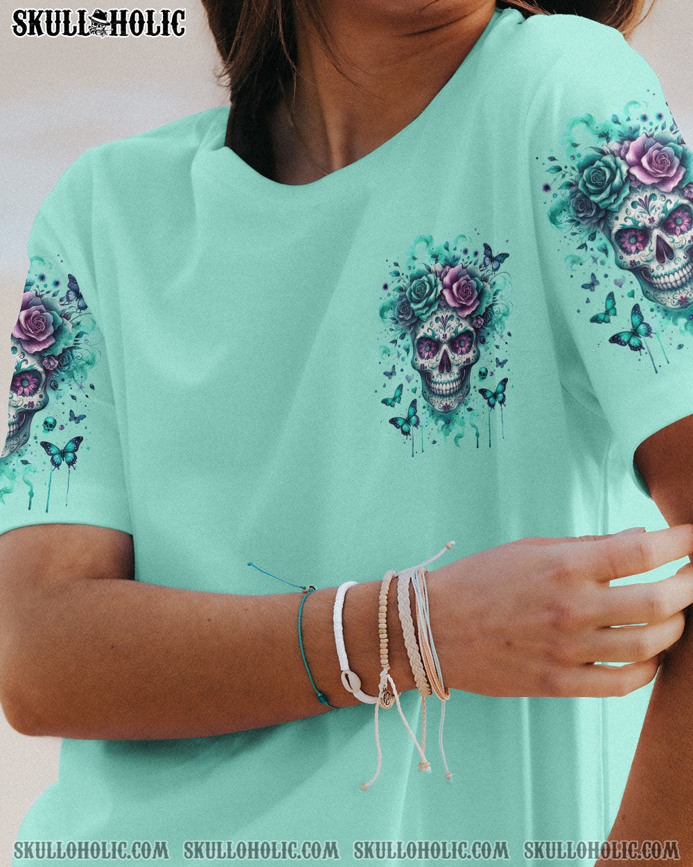 THE GOOD GIRL IN ME SUGAR SKULL ALL OVER PRINT - TLTR1611231