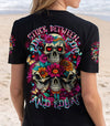 STUCK BETWEEN IDK IDC AND IDGAF SKULL ALL OVER PRINT - TLTR2103251