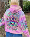 YES I AM A B YES I SPEAK MY MIND SKULL MESSY BUN ALL OVER PRINT - TLTR2403253