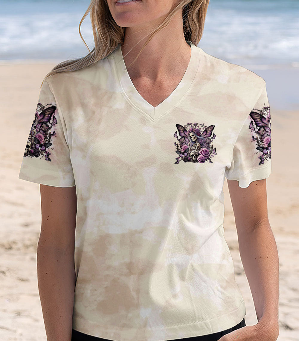 KARMA FAIRY SKULL SKELETON BUTTERFLY ALL OVER PRINT - TLTR2502252
