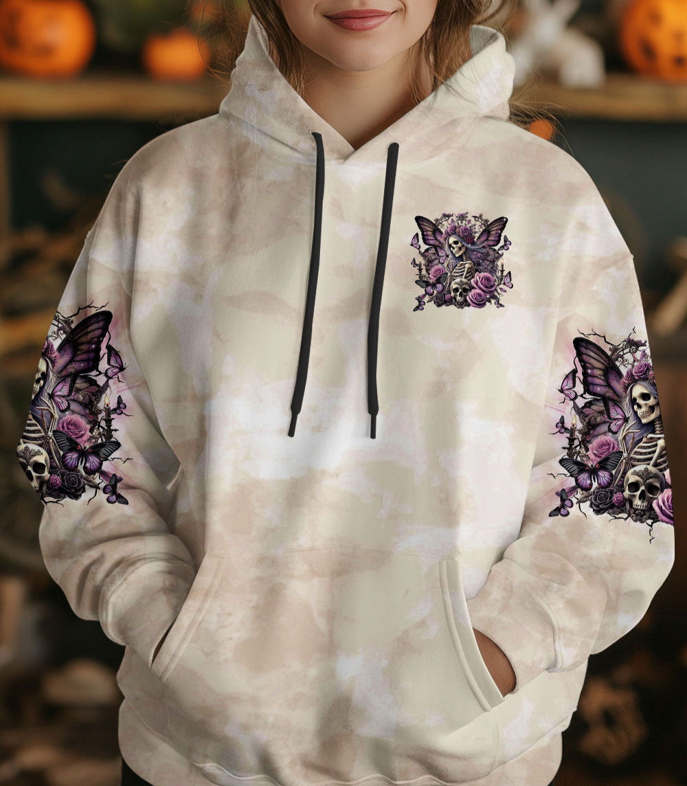 KARMA FAIRY SKULL SKELETON BUTTERFLY ALL OVER PRINT - TLTR2502252
